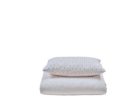 Boho Chic Spring Easy Cotton Ravel nevresim Takımı Tek Kişilik - Krem