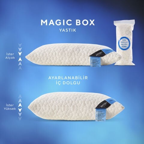 Visco Magic Box Yastık 50 x 70 cm - Beyaz