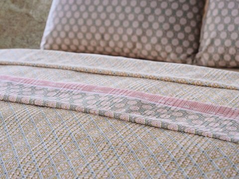 Boho Chic Spring Marwen Pike Takımı Mirabel Çift Kişilik - Bej