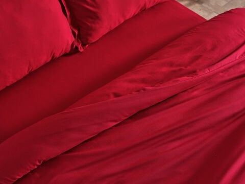 Monoco Nevresim Takımı Tek Kişilik - Bordo