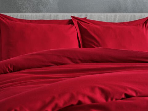Monoco Nevresim Takımı Tek King Size - Bordo