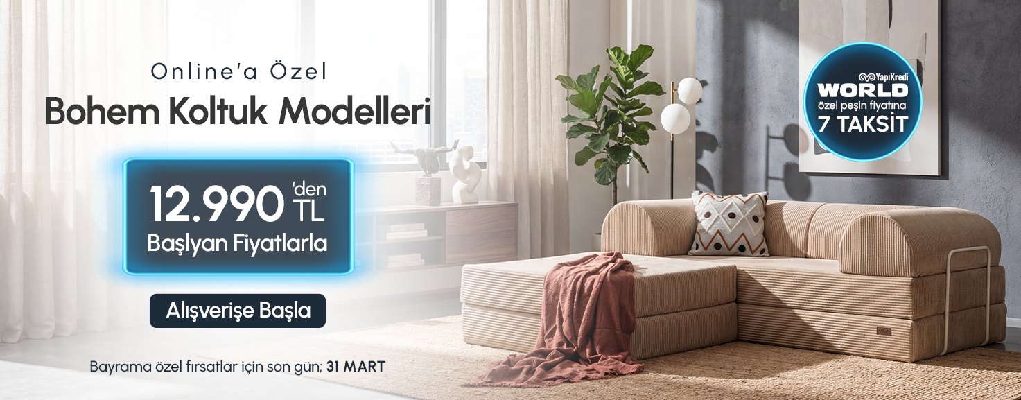 Bohem Koltuklar 8.590 TL