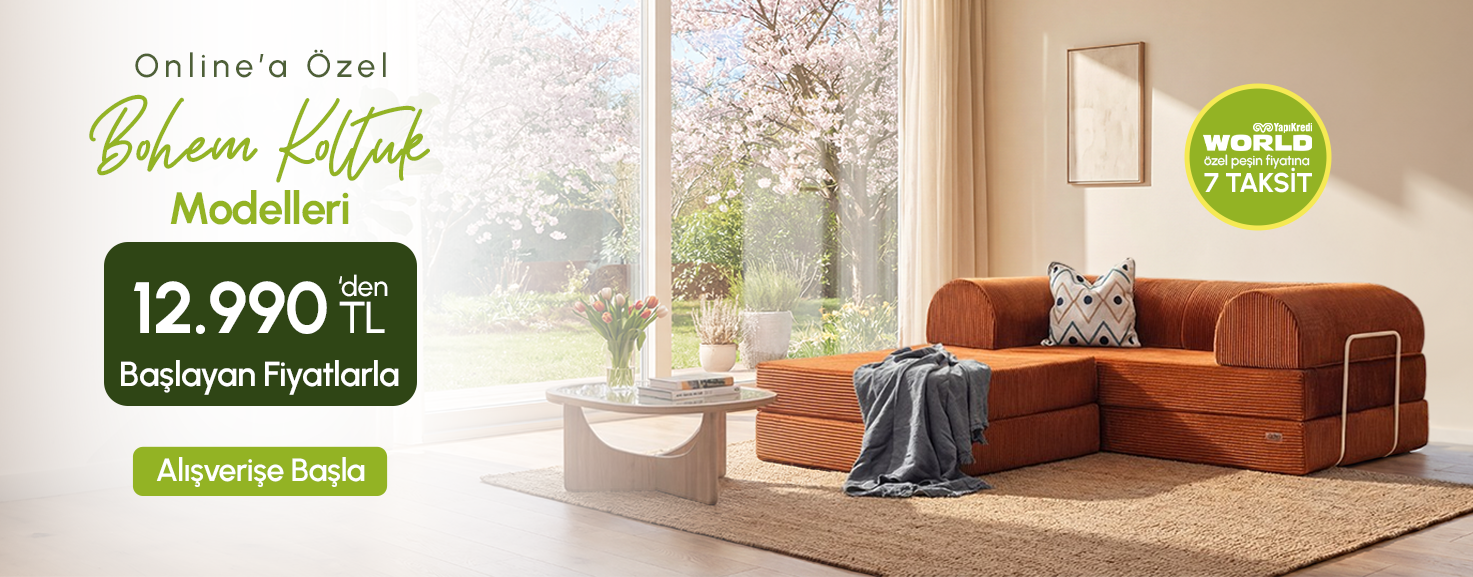 Bohem Koltuklar 12.990 TL