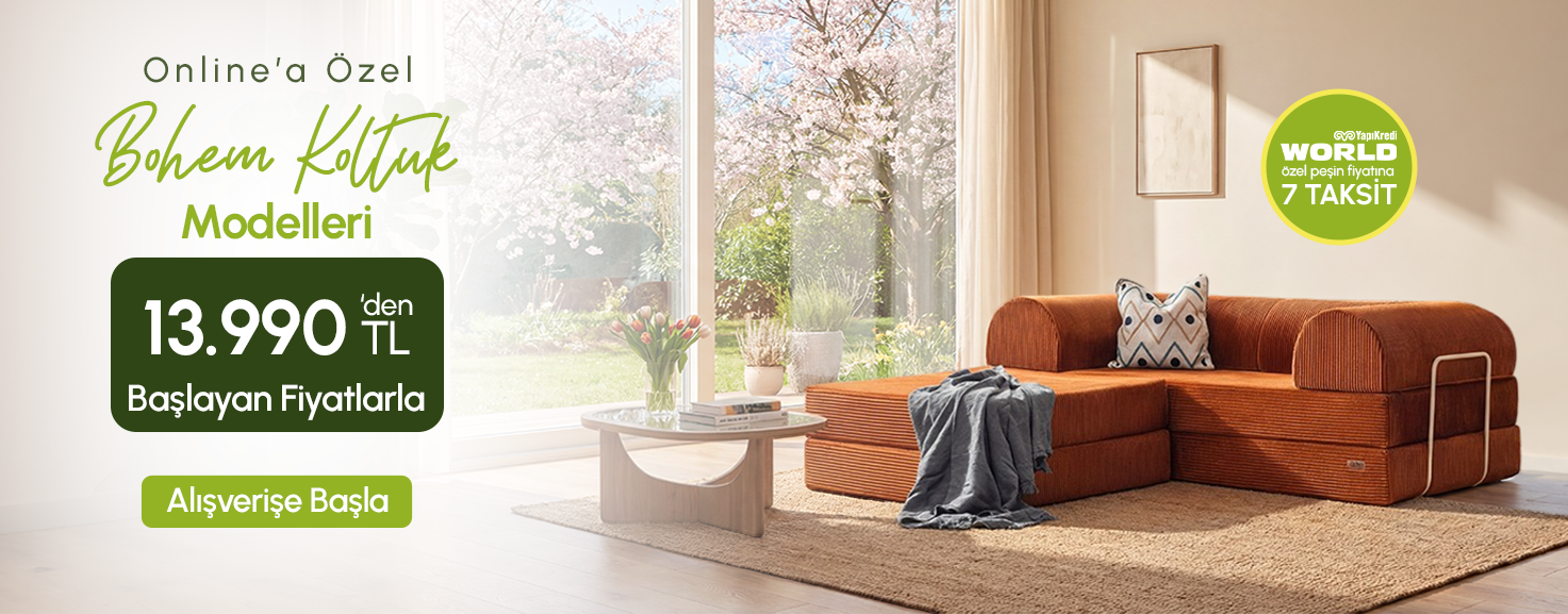 Bohem Koltuklar 12.990 TL